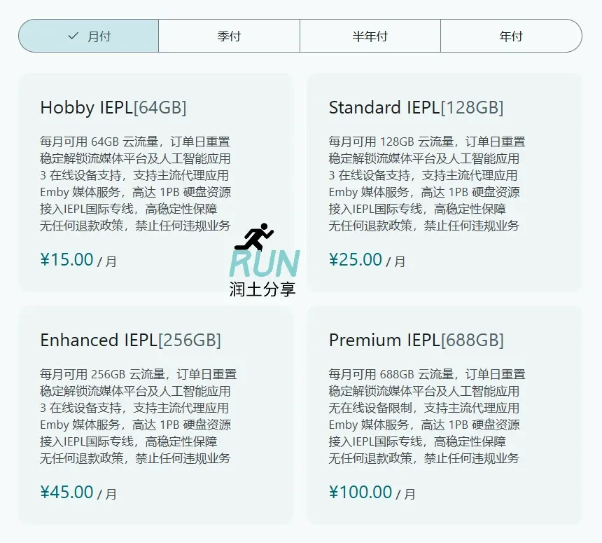 Halo Cloud VPN Prices 光环网络机场订阅价格表 Halo Cloud VPN Prices 光环网络机场订阅价格表